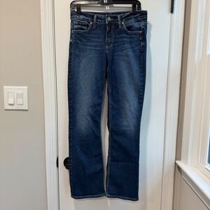 Silver Jeans Co Suki Slim Bootcut Dark Wash Denim Jeans Women's Size w29/31L